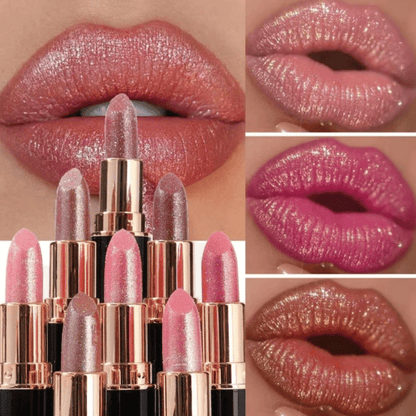 💖Diamond Lip Gloss Glitter Lipstick Waterproof(buy one get one free)