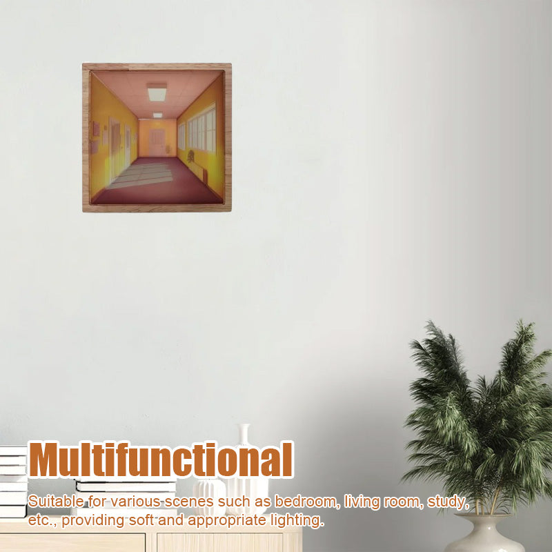 💡3D naked eye vision wall light✨Wall-Mounted High-End Ambient Light