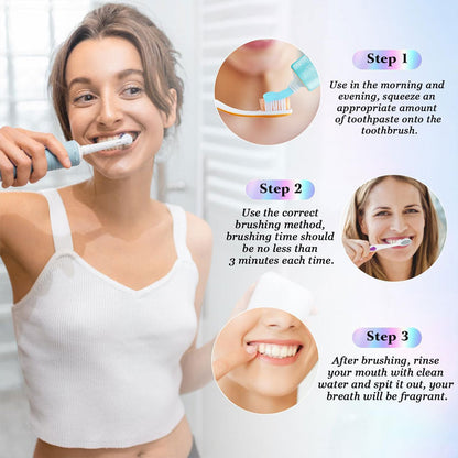 Teeth whitening toothpaste