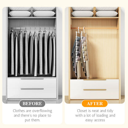 Multi-Layer, Non-Slip Trouser Rack