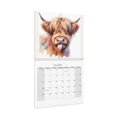 🐮Hochlandrinderkalender 2026📅