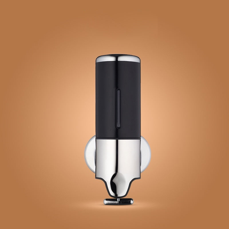 Wall-mounted soap dispenser for the bathroom