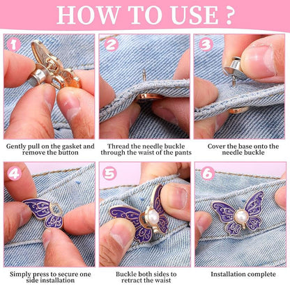 Pearl Butterfly Waist Buckle🦋