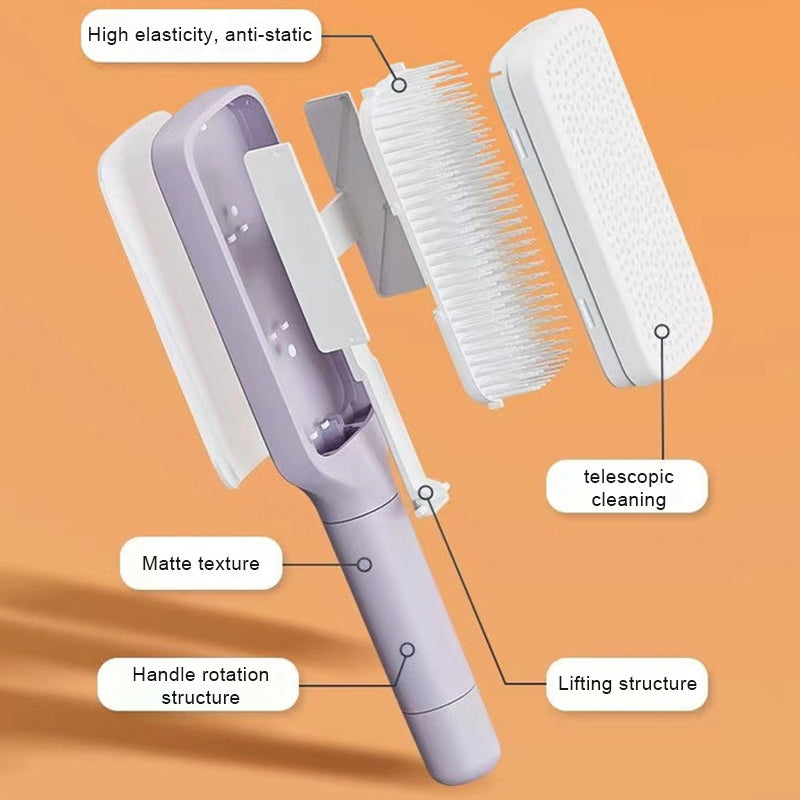 Rotating And Lifting Hair Comb 🌟