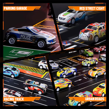 Geschenkset mit Mini-Pullback-Container für Autos 🚗🎁