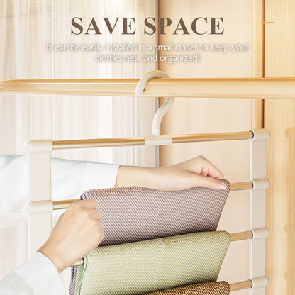 Multi-Layer, Non-Slip Trouser Rack