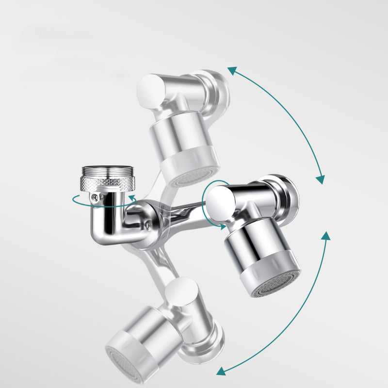🚰Universeller Spültischhahn-✨360° drehbare Wasserhahn-Luftsprudler-Verlängerung