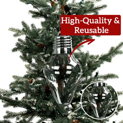 💡DIY-Dekorationen mit Glühbirnen aus Kunststoff