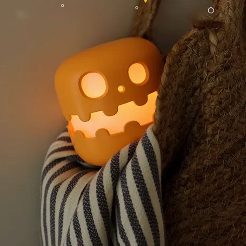 Halloween Press Pumpkin Night Light