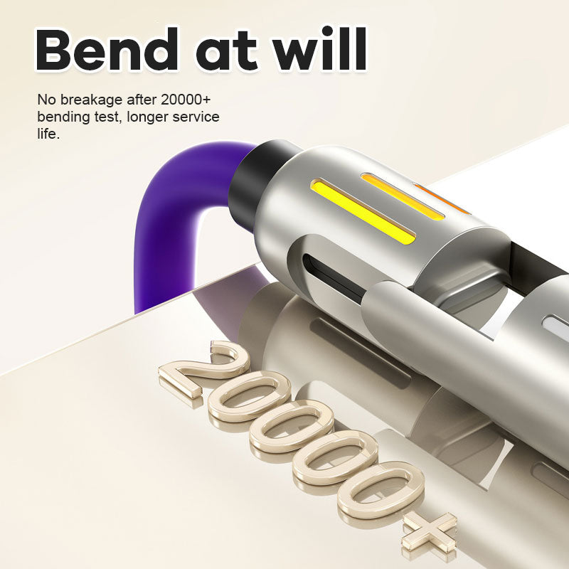 Four-In-One Fast Charging Data Cable