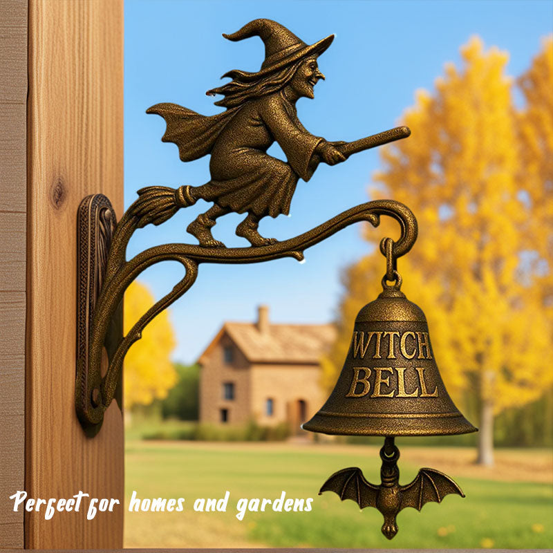 🧙‍♀️Let magic greet your guests at the door 🔔 Witch's Bells