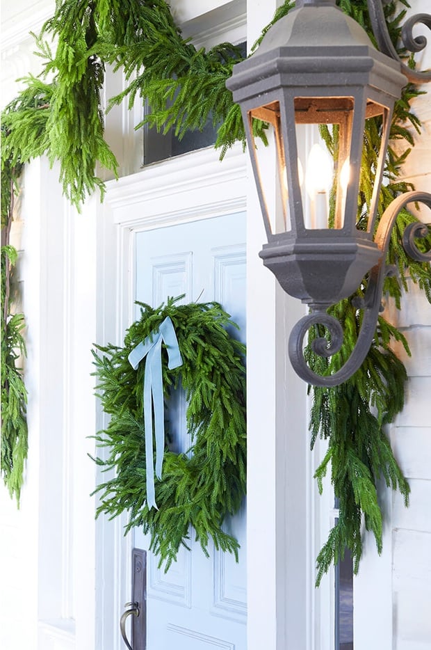 🌲Natural Christmas Greenery - Real Touch Norfolk Pine Garland