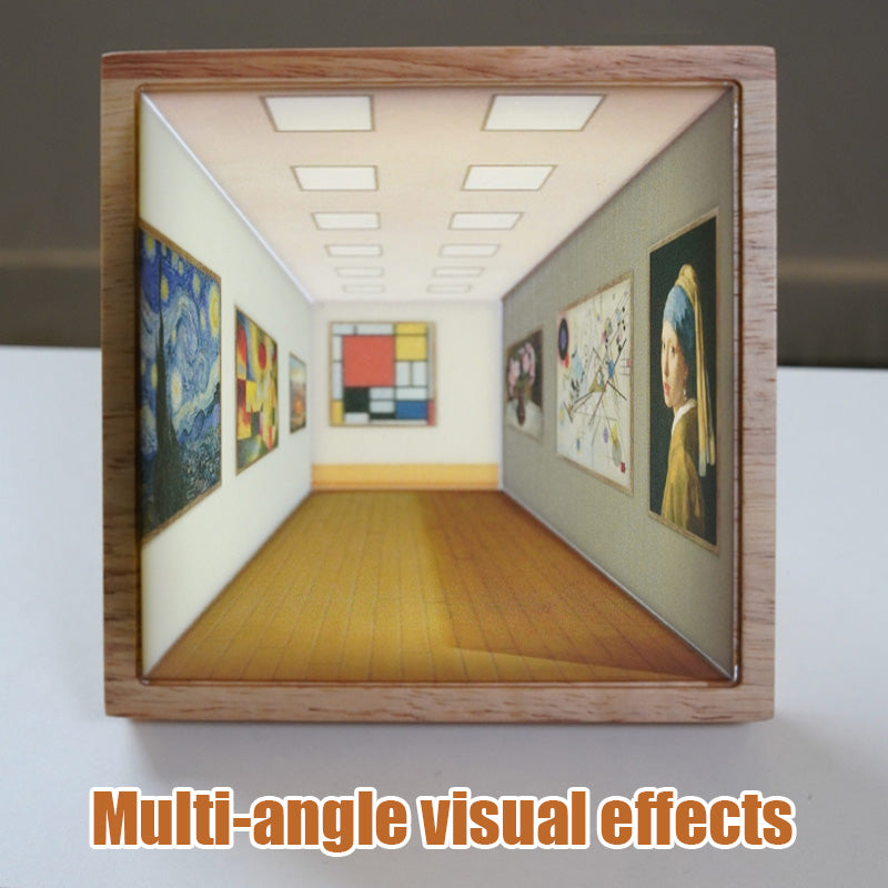 💡3D naked eye vision wall light✨Wall-Mounted High-End Ambient Light