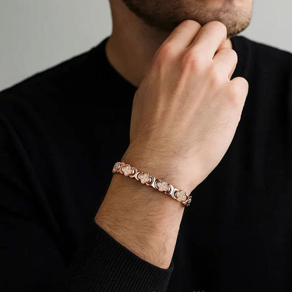 Magnetisches Vierblättriges Kleeblattarmbandds