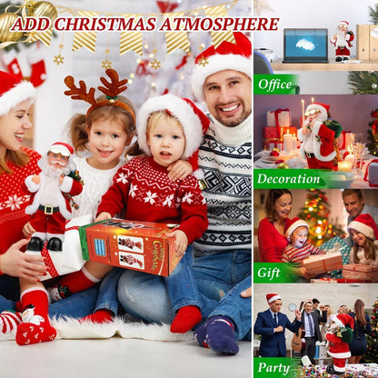 Elektrischer, hüftschwingender Weihnachtsmann