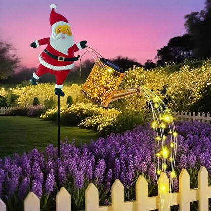 ⏰Solar-Gartenlampe in Form des Weihnachtsmanns🎅