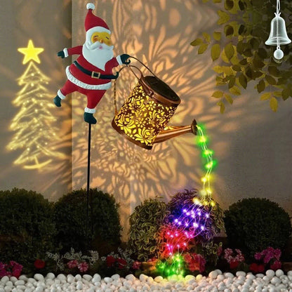 ⏰Solar-Gartenlampe in Form des Weihnachtsmanns🎅