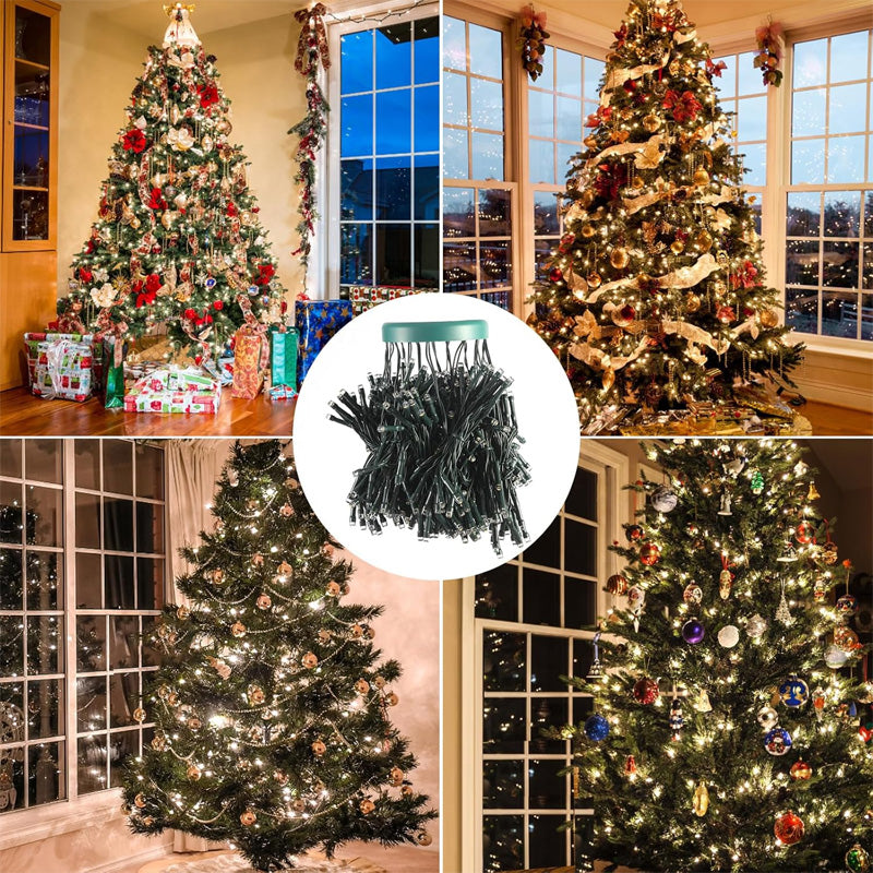 🎄 LED Ring Waterfall Christmas Tree Lights 🎄