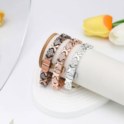 Magnetisches Vierblättriges Kleeblattarmbandds