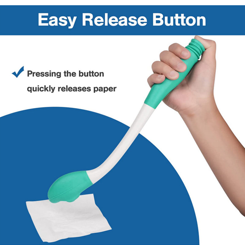 No need to bend over butt wiping tool