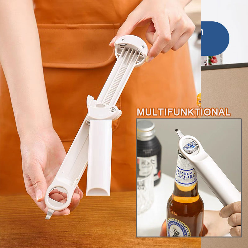 3-in-1 Multifunctional Telescopic Bottle Opener/Multifunctional bottle opener can opene