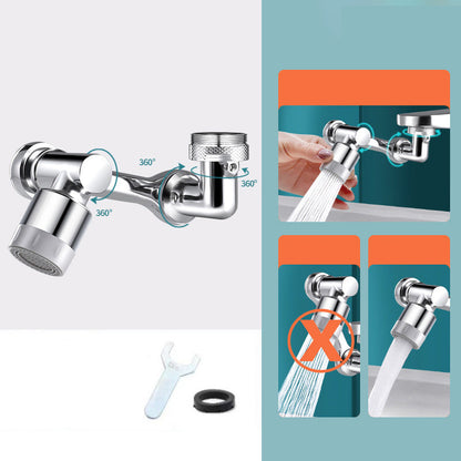 🚰Universeller Spültischhahn-✨360° drehbare Wasserhahn-Luftsprudler-Verlängerung