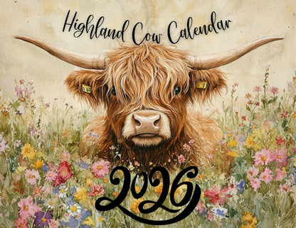 🐮Hochlandrinderkalender 2026📅