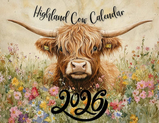 🐮Hochlandrinderkalender 2026📅