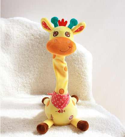 🎉 De bestverkochte muzikale giraffenknuffel – zingt, danst en herhaalt wat je zegt! 🦒🎵🗣️