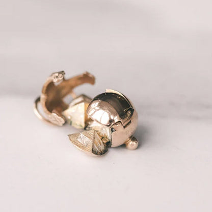 Mini-Freimaurer-Transformationskugel-Anhänger