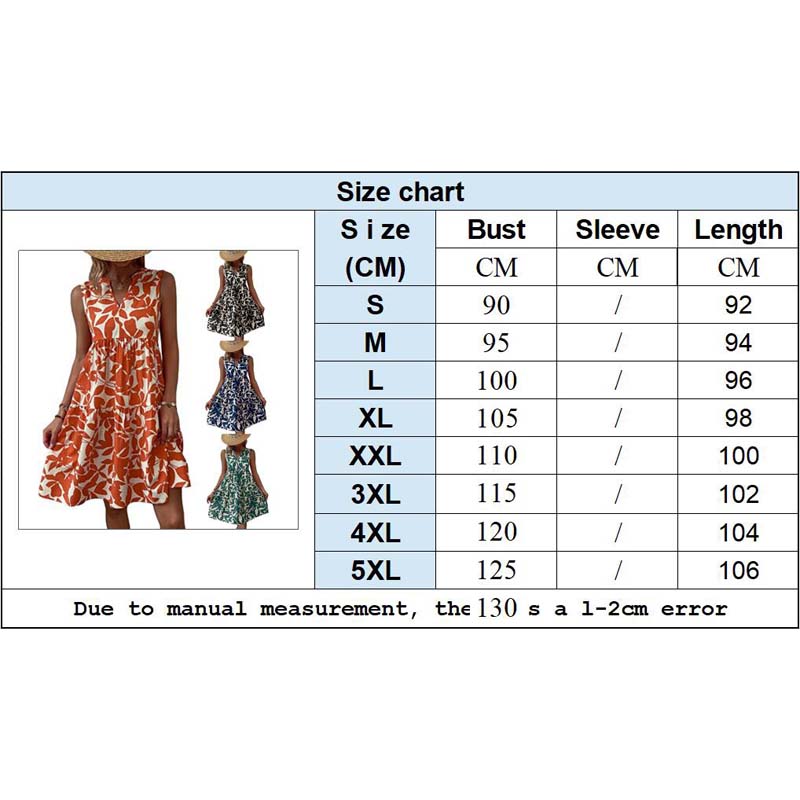 🌸2025 New Arrival💕Botanical Print V-Neck Pleated Dress