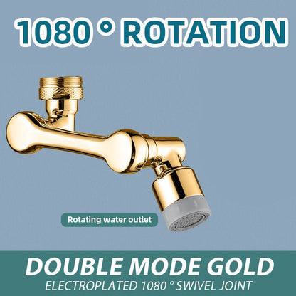 🚰Universeller Spültischhahn-✨360° drehbare Wasserhahn-Luftsprudler-Verlängerung