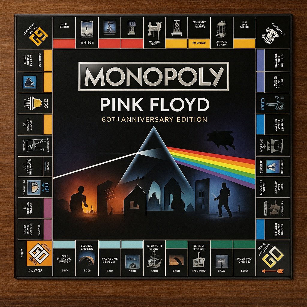 MONOPOLY: Pink Floyd 60-jarig jubileumeditie