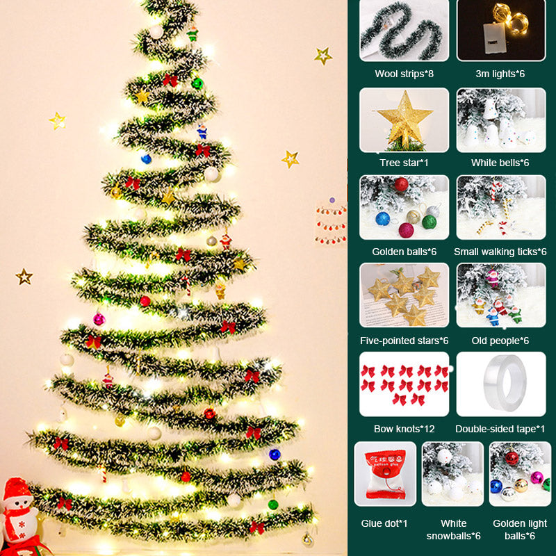 Christmas Tree Hair Strips DIY Material Kit