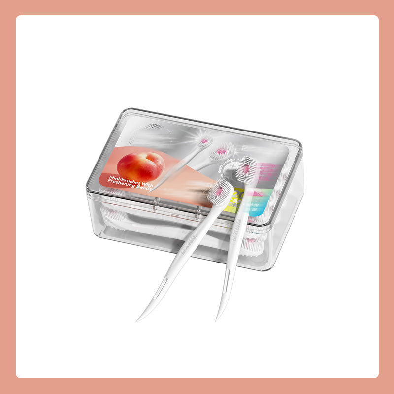 Exploding beads portable cleaning toothbrush💧✨