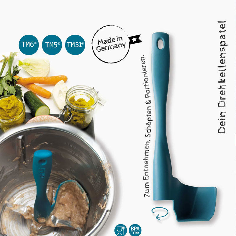 Rotating Spatula Scraper