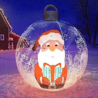 Aufblasbare Weihnachtskugeldekorationen