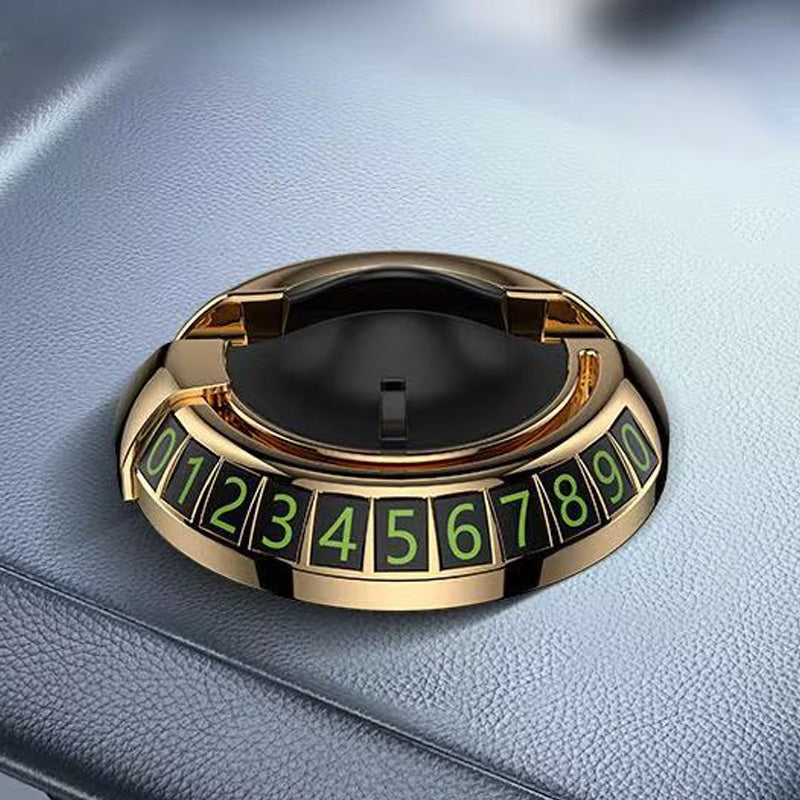 🚗 Multifunctional Car Mount Phone Holder & Parking Card | Safe, Convenient, Privacy Protection 🚗