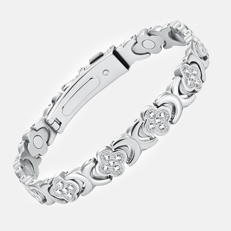 Magnetisches Vierblättriges Kleeblattarmbandds