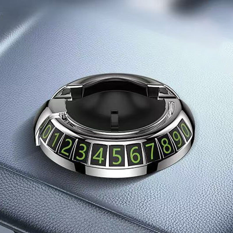 🚗 Multifunctional Car Mount Phone Holder & Parking Card | Safe, Convenient, Privacy Protection 🚗