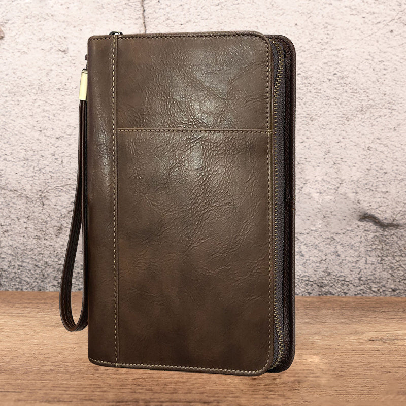 🏆 Tragbare Zigarrenkiste mit Vintage-Motiv und Litschi-Muster