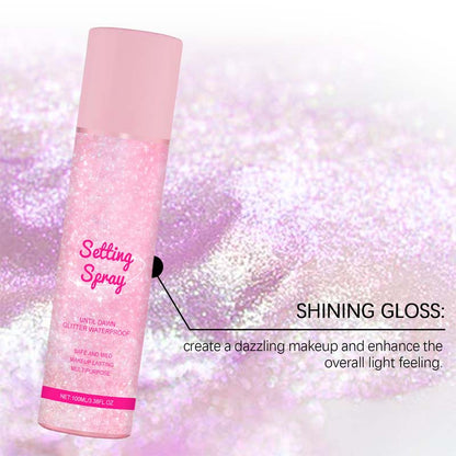 Refreshing Moisturizing and Oil-Control Setting Spray with Subtle Glow