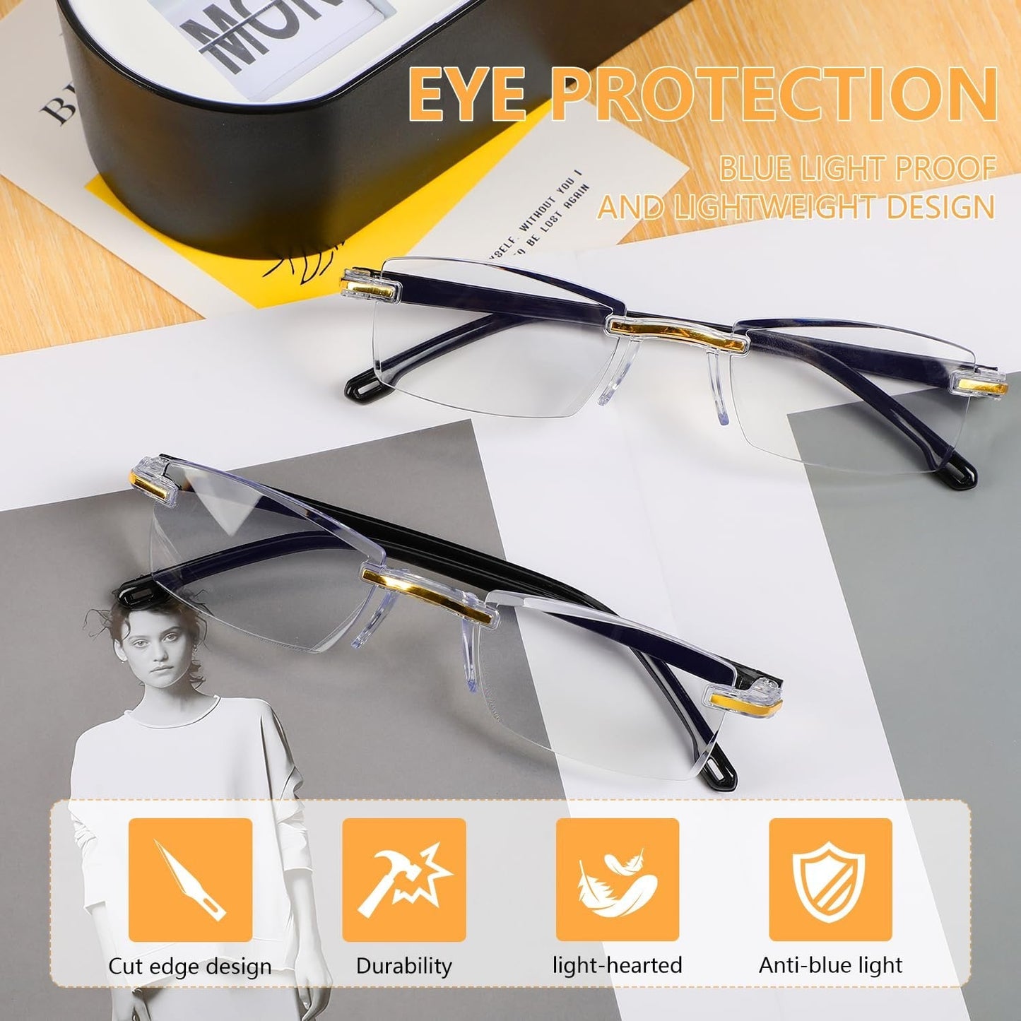 🎁Last Day Promotion 49% OFF🔥Radiation-Proof Reading Glasses