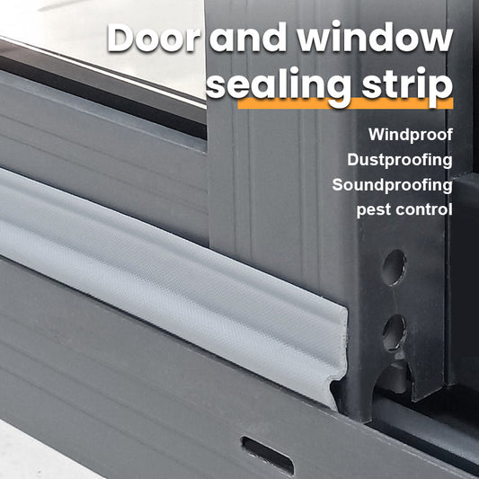 Self-adhesive seals for sliding doors and windows