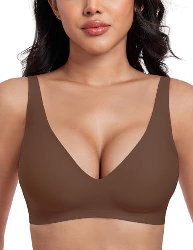 Seamless and underwire-free bra