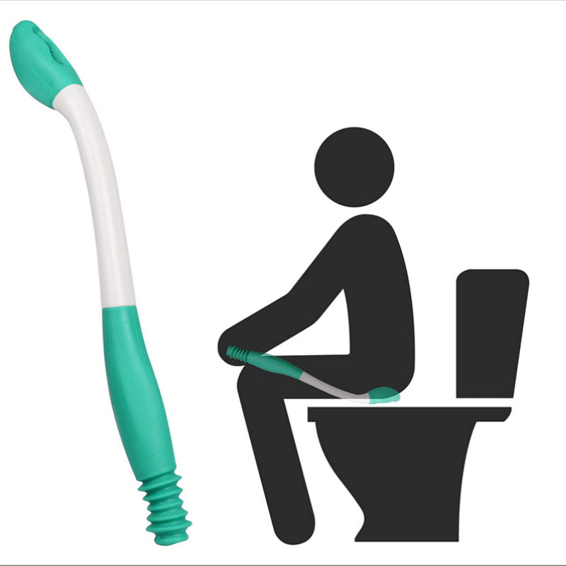 No need to bend over butt wiping tool