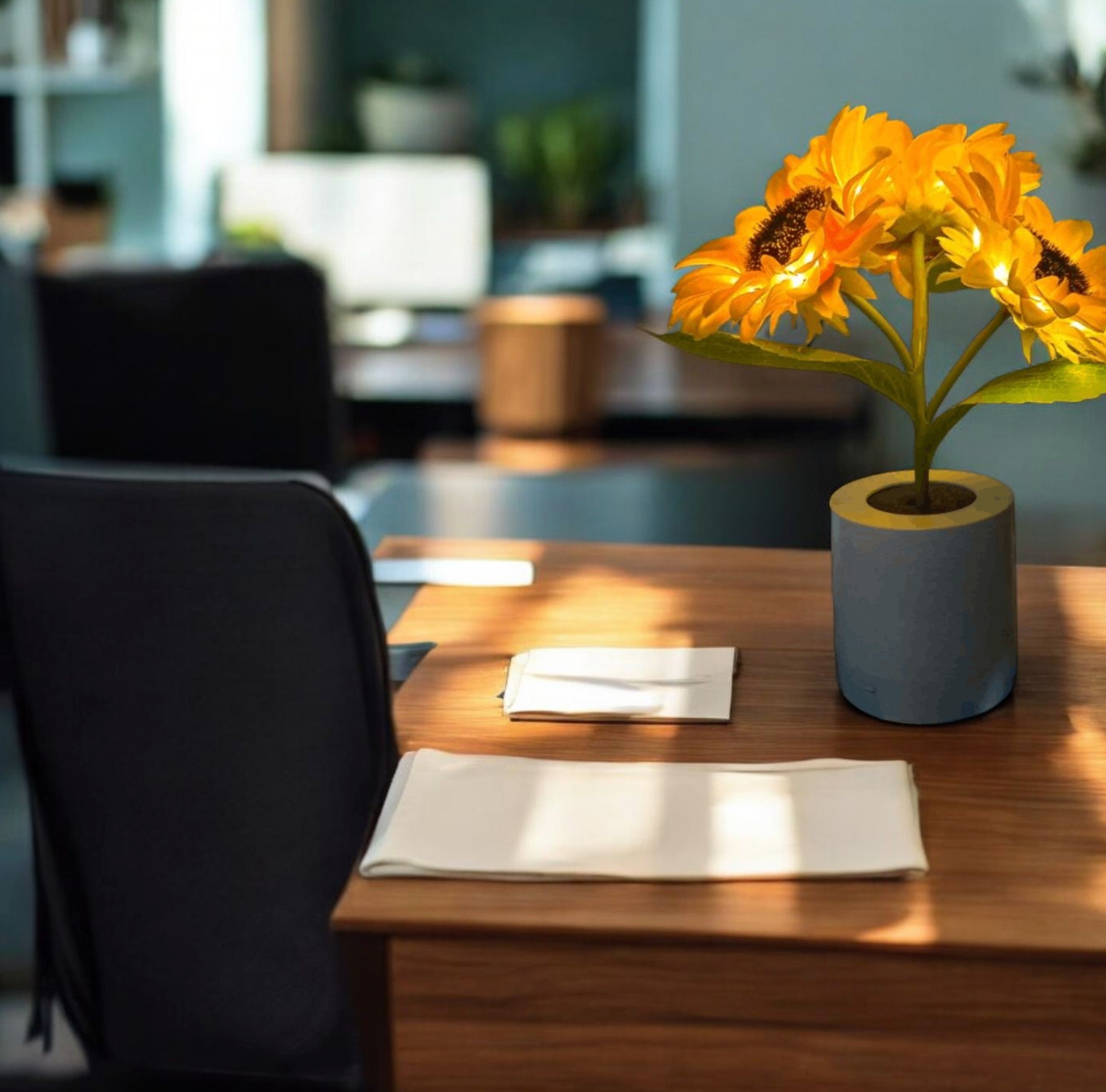 Sonnenblumen-Nachtlicht