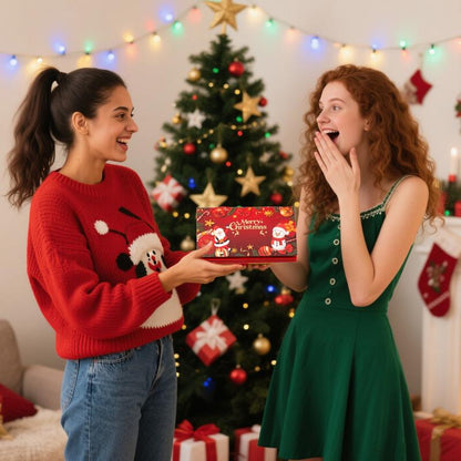 🎄 Christmas Cash Envelope with Money Clip