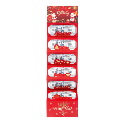 🎄 Christmas Cash Envelope with Money Clip