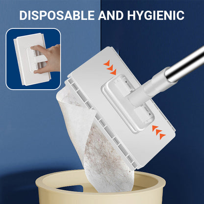 💥 Last day! 50% off 💥Disposable Dust Mop with 10 reusable cloths